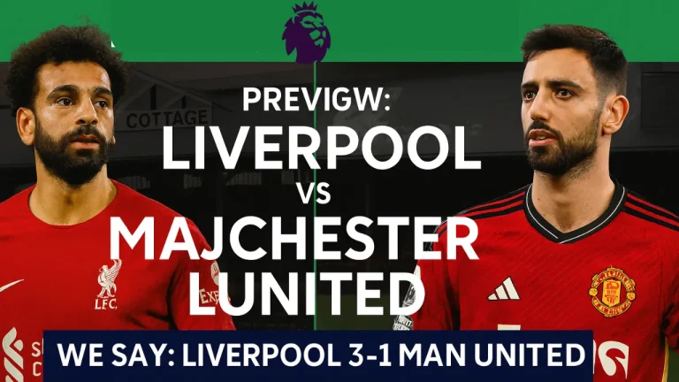 Liverpool vs Manchester United – Prediction, Team News & Lineups (Premier League 2025/26)